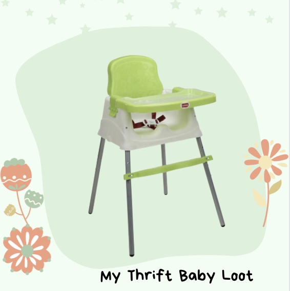 preloved luvlap convertible baby high chair